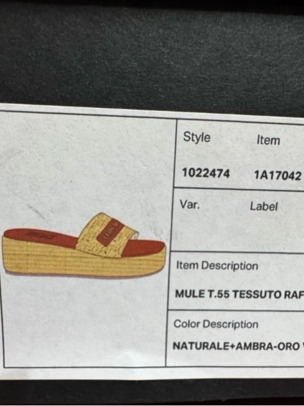 Versace 55MM  Espadrille Mules womens size 38/US 8
